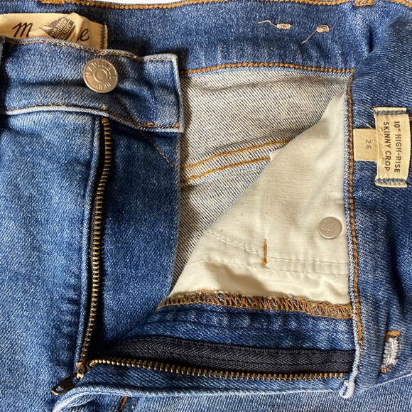 Madewell 10" High-Rise Skinny Crop Jeans - Picture 7 of 10